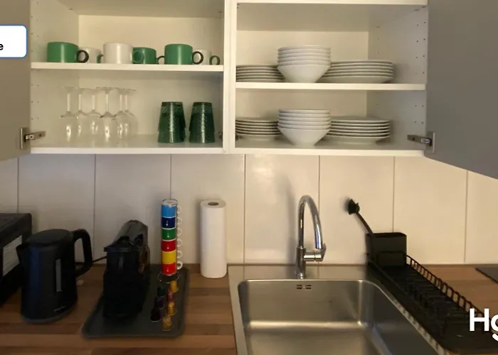 H1 With 4,5 Room, Bathroom, Kitchen, Central, Quiet & Modern With Office Zürich