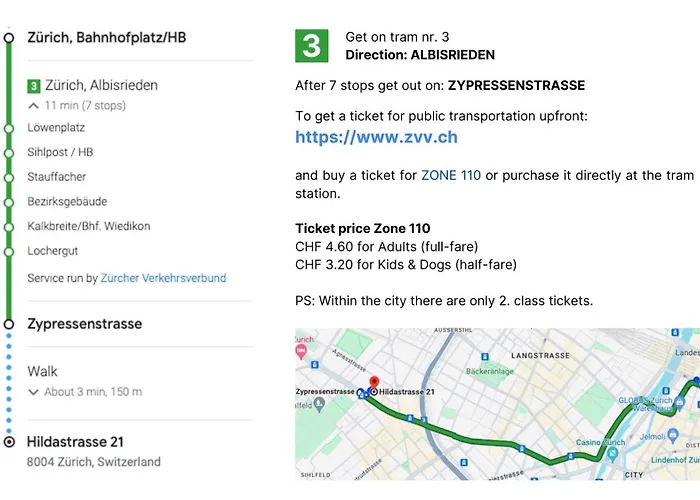 H1 With 4,5 Room, Bathroom, Kitchen, Central, Quiet & Modern With Office * Zürich