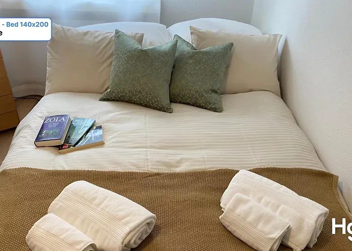 דירה H1 With 4,5 Room, Bathroom, Kitchen, Central, Quiet & Modern With Office *