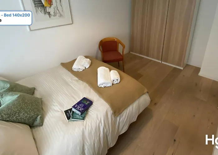 H1 With 4,5 Room, Bathroom, Kitchen, Central, Quiet & Modern With Office *